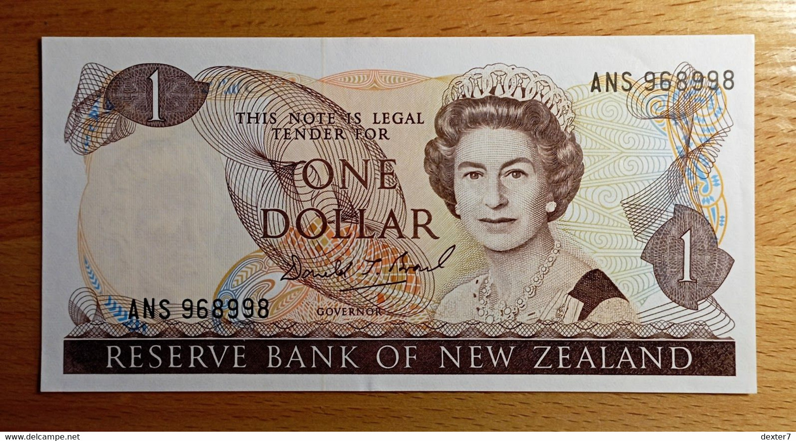 New Zealand 1 Dollar 1981-1992 AUNC - Nueva Zelandía
