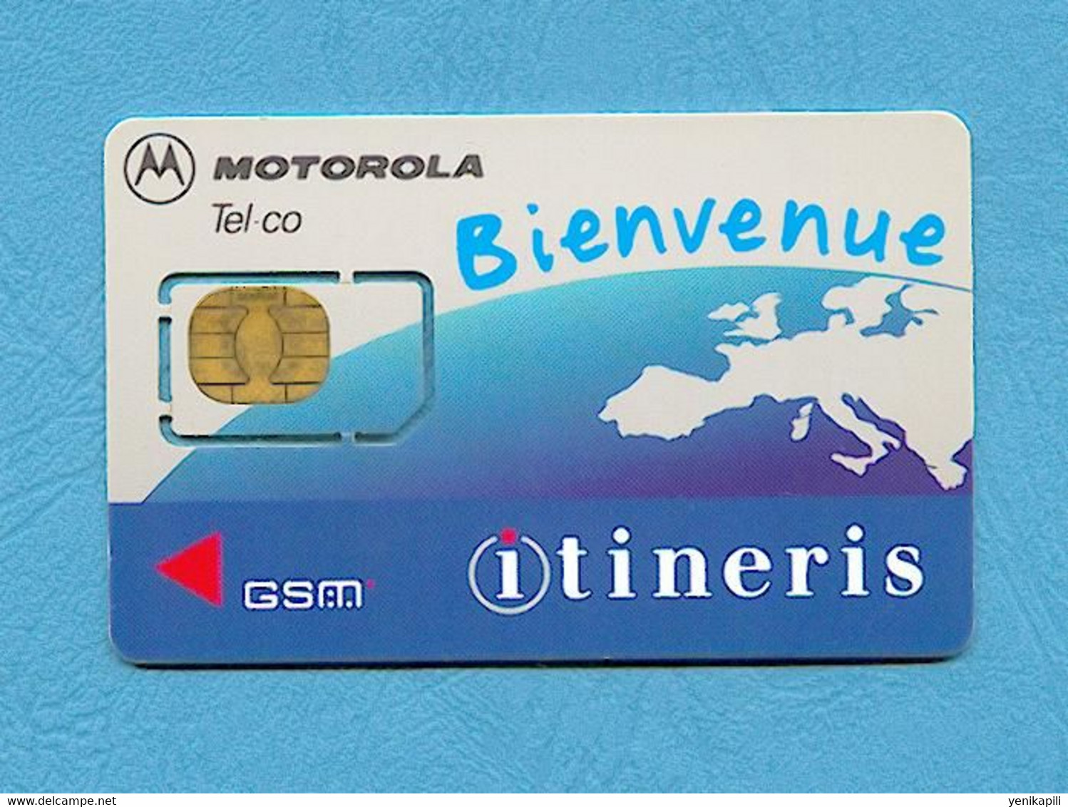 ( 5905 ) - Carte GSM - France - MOTOROLA - Bienvenue Itineris  - *** EC *** - Voir Scan - - Mobicartes: Móviles/SIM)