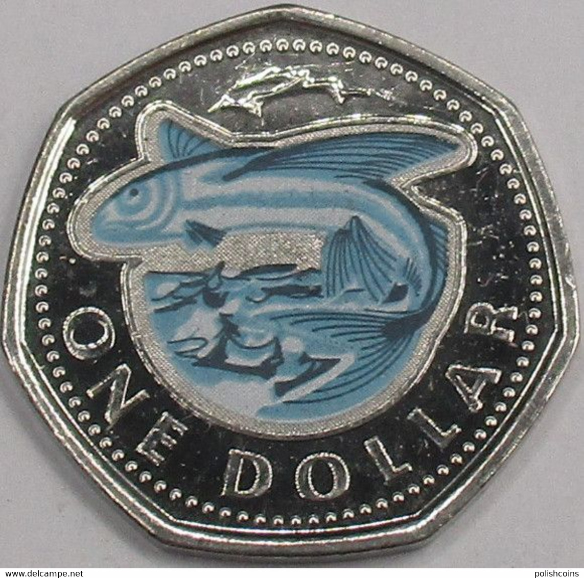 BARBADOS 2020 Fish $1 Dollar UNC #bgrey - Barbades