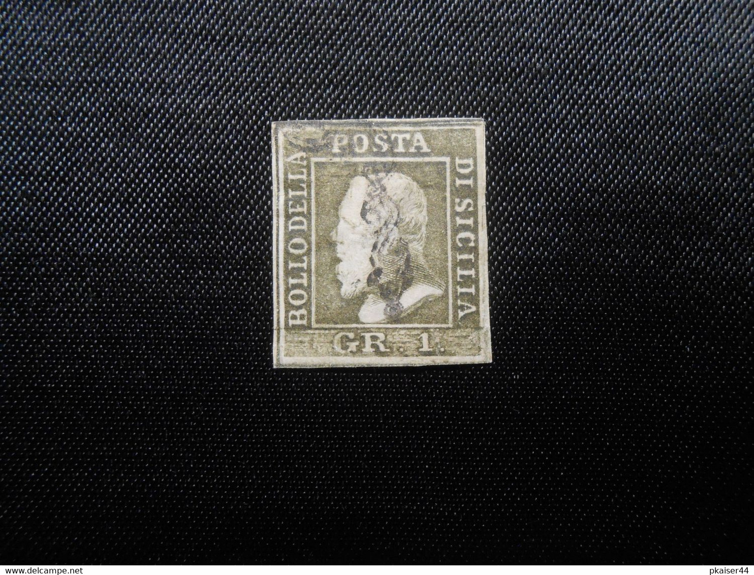 I Mi 2b  1Gr  Ferdinand Ll  Sizilien - 1859 - Mi 120 € - Sicilia