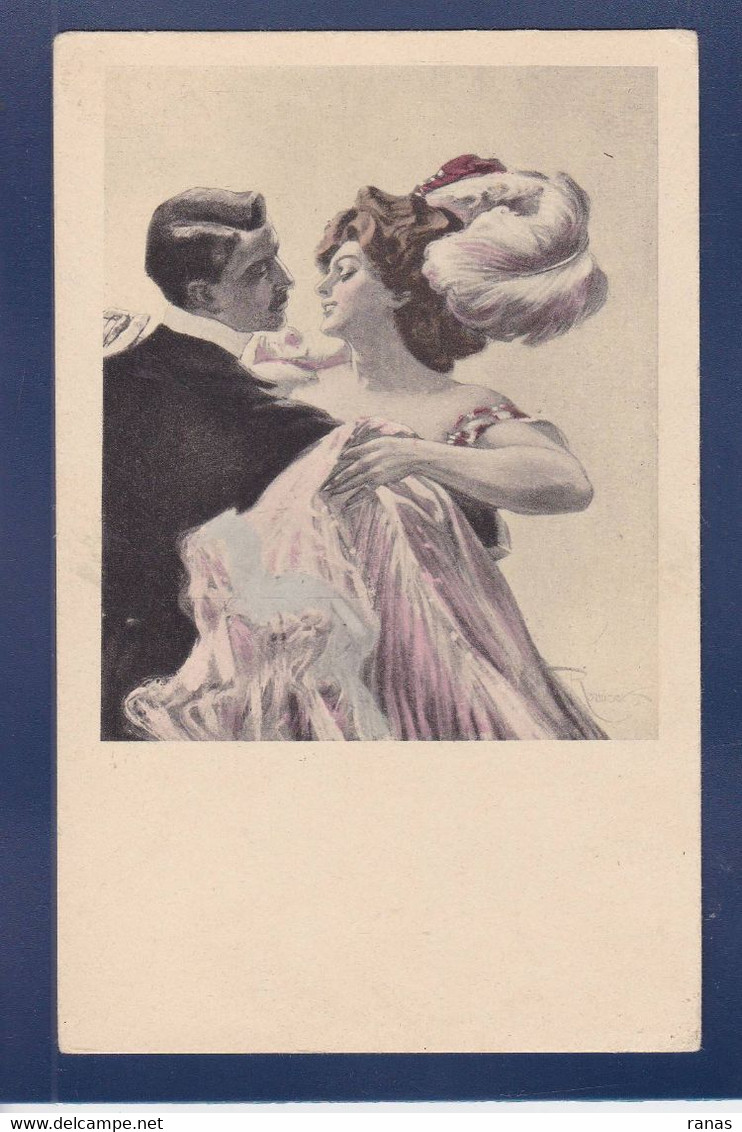CPA Reznicek Non Circulé Art Nouveau Femme Women Voir Dos Simplicissimus - Reznicek, Ferdinand Von