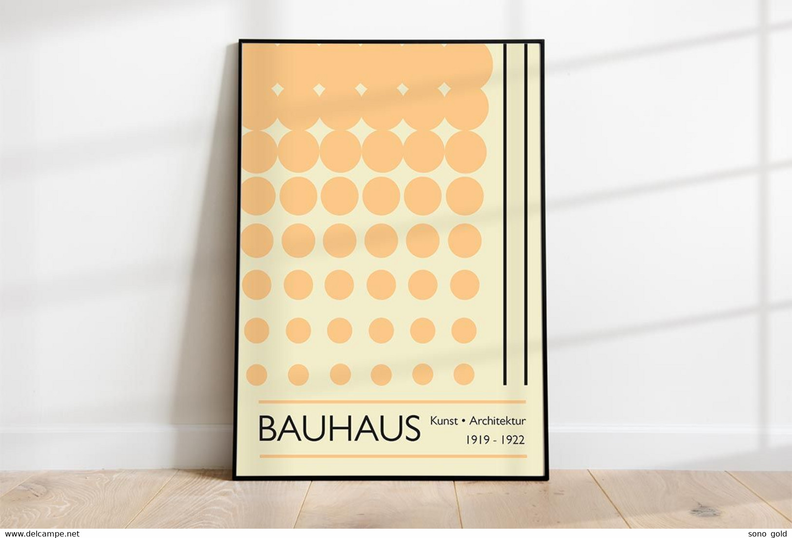 Bauhaus Ausstellung 1919 - 1922 ~ Exibition ~ Manifesto ~ Poster ~ Design ~ Architecture ~ Vintage ~ Mid Century - Art Contemporain