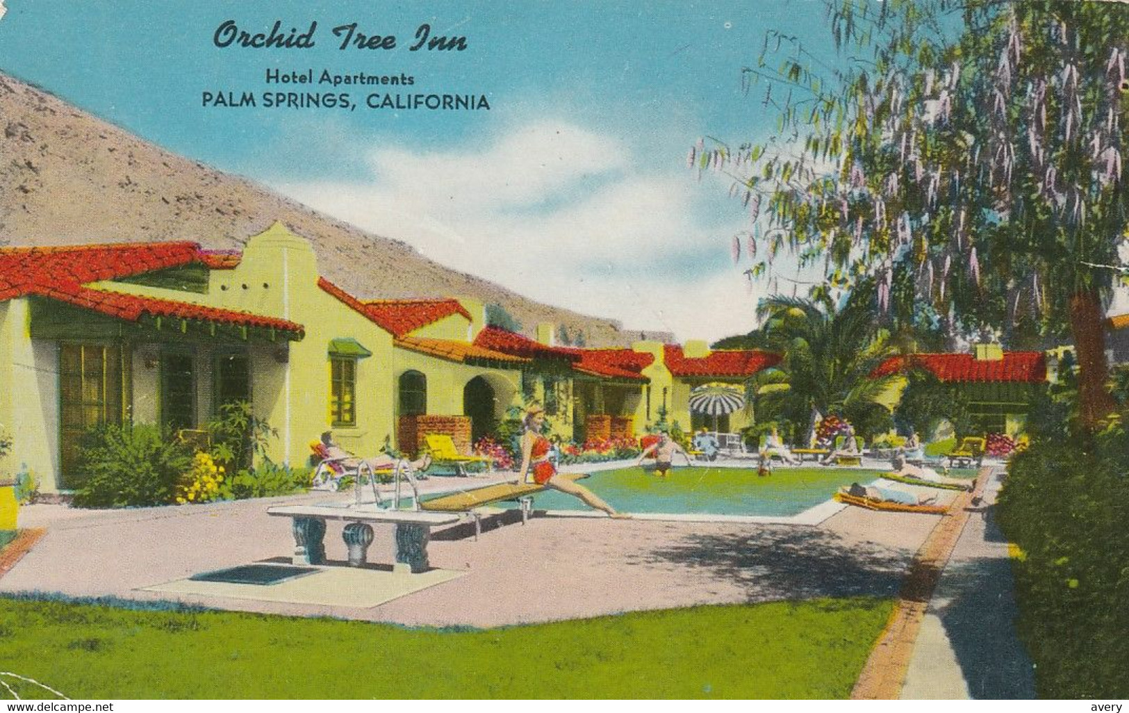 Orchid Tree Inn, 226 West Baristo Road, Palm Springs, California  Hotel Apartments - Palm Springs