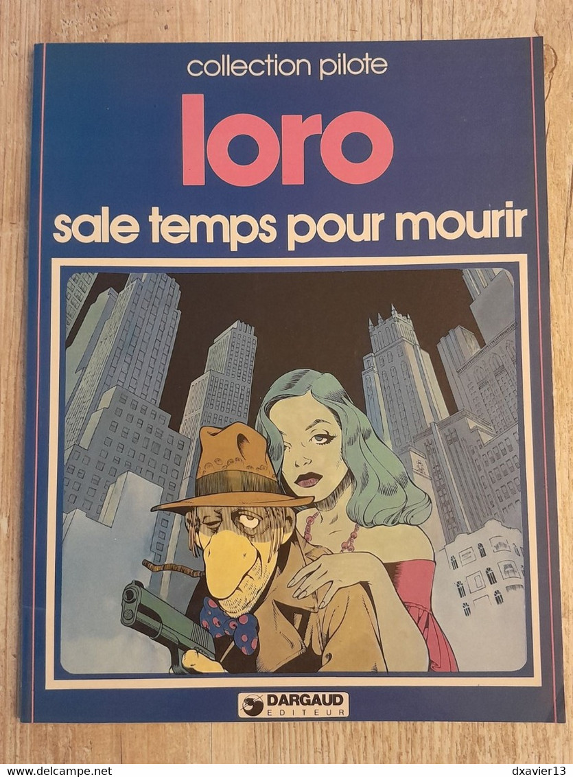 Bande Dessinée Dédicacée -  Collection Pilote 20 - Sale Temps Pour Mourir (1979) - Dediche