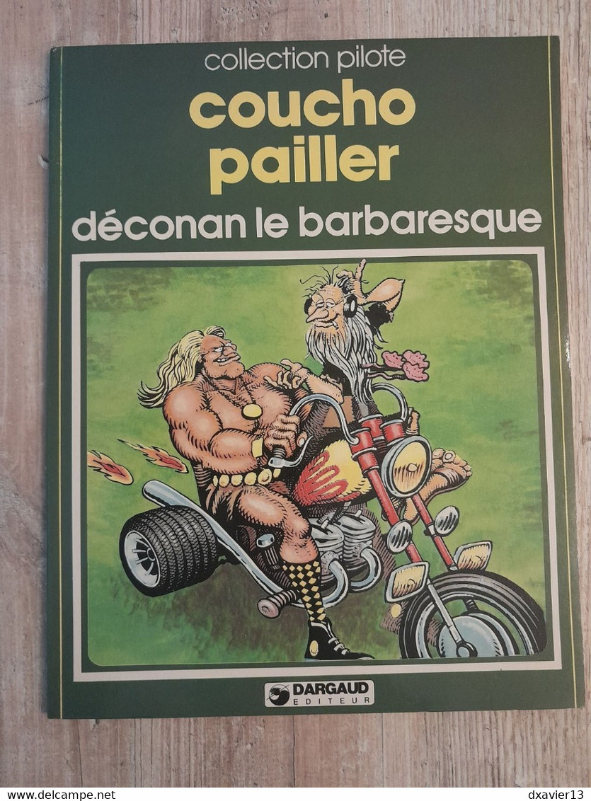 Bande Dessinée Dédicacée -  Collection Pilote 18 - Déconan Le Barbaresque (1979) - Autographs