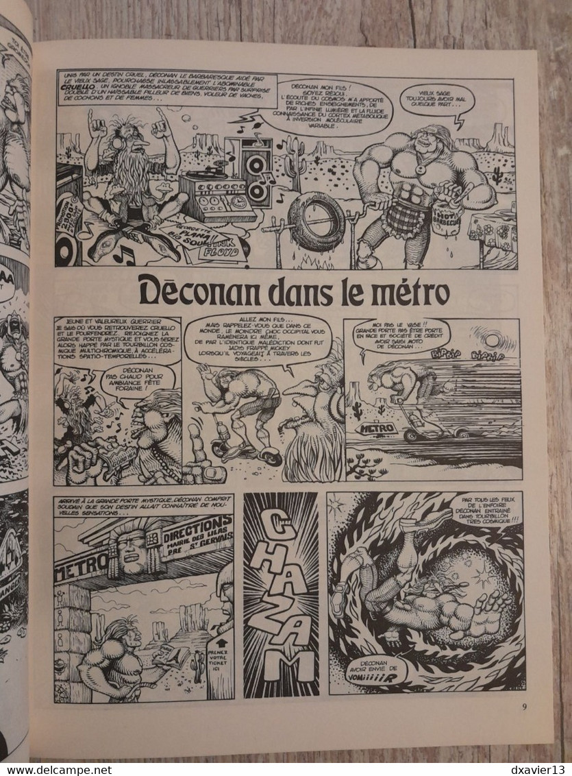 Bande Dessinée Dédicacée -  Collection Pilote 18 - Déconan le Barbaresque (1979)