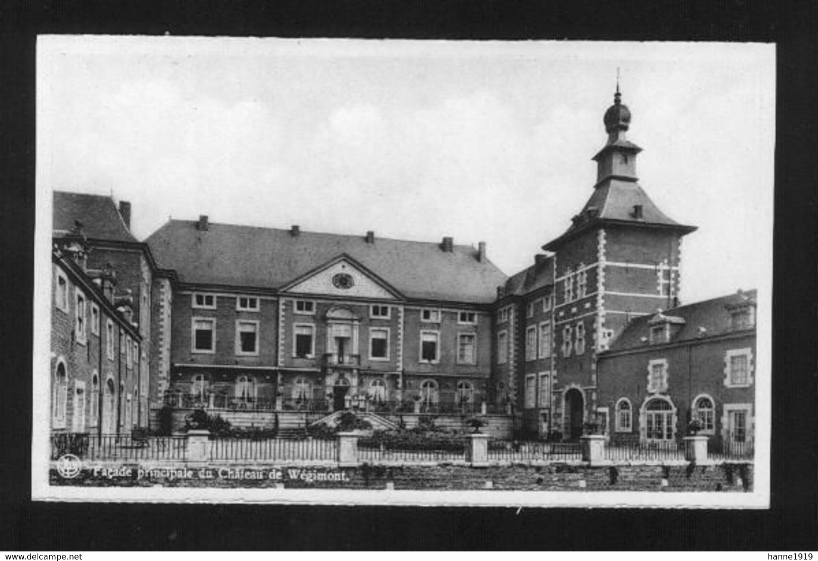 Soumagne Photo Carte Façade Principale Du Chateau De Wégimont Liège Belgique Htje - Soumagne