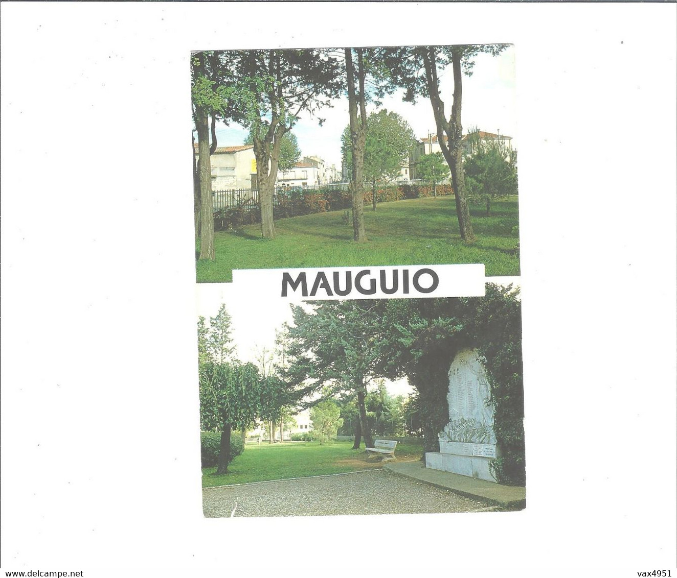 MAUGUIO  LE PARC ET LE MONUMENT   ***     RARE   A  SAISIR *** - Mauguio
