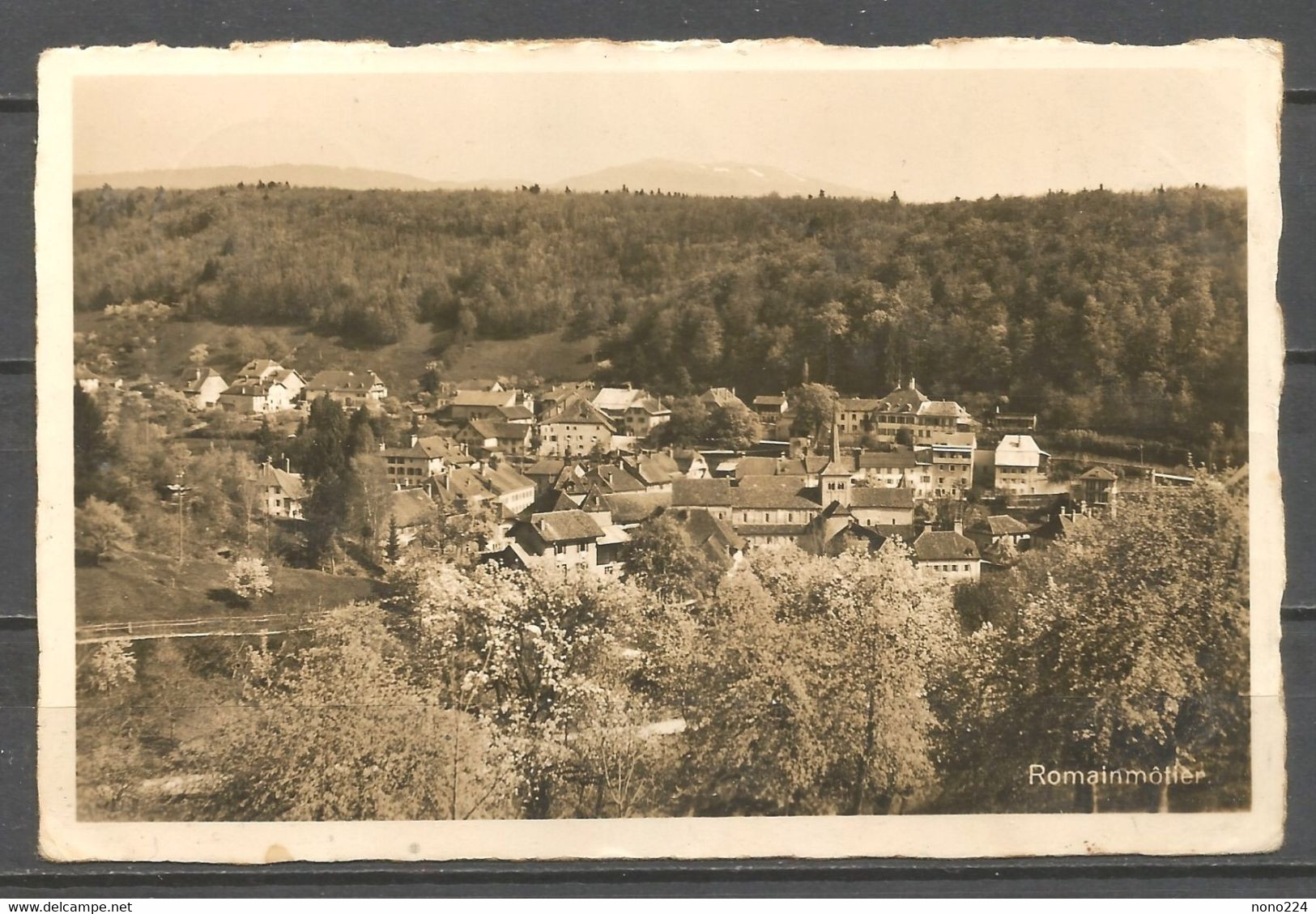 Carte P De 1938 ( Romainmôtier ) - Romainmôtier-Envy