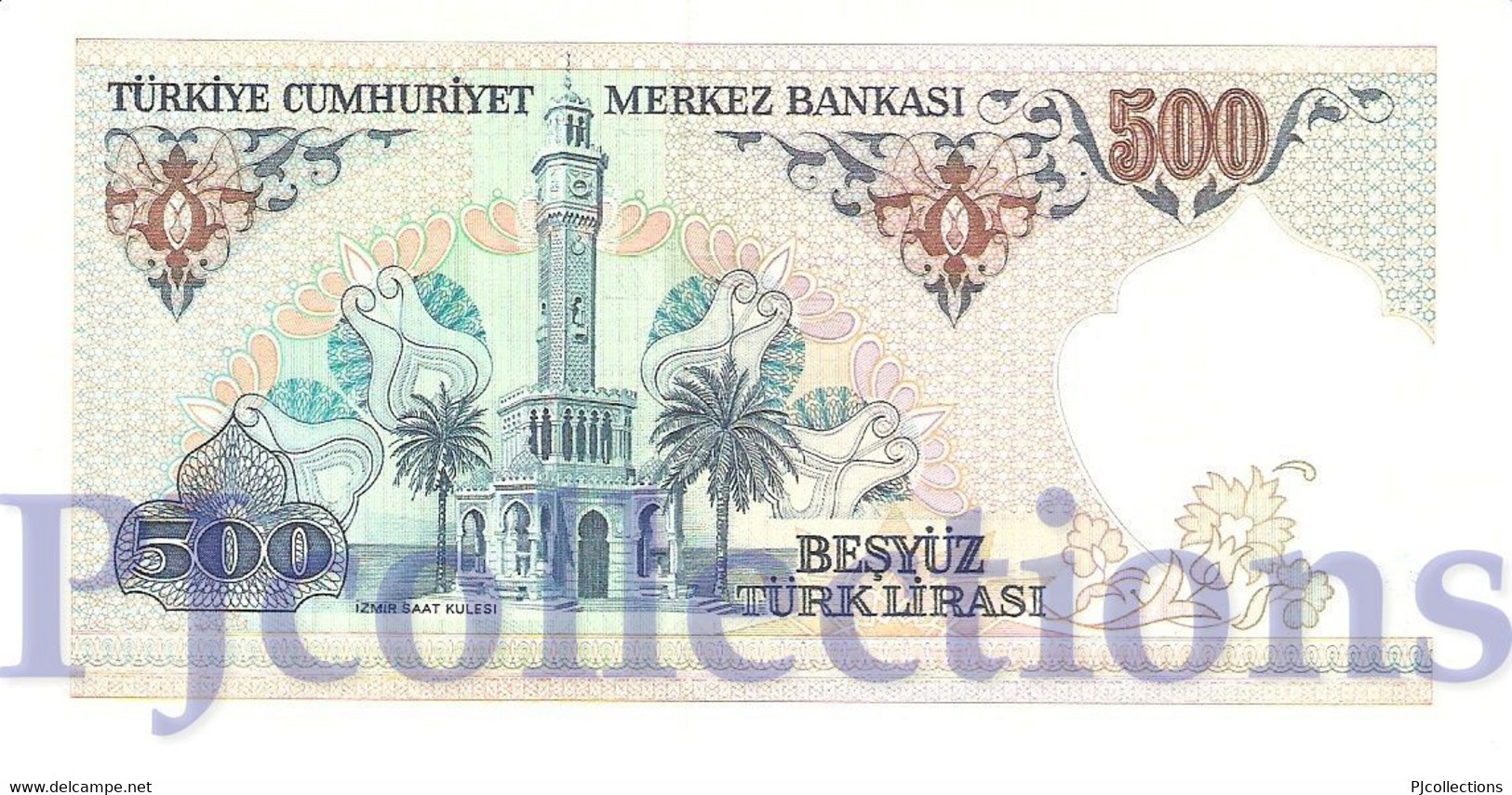 TURKEY 500 LIRA 1983 PICK 195 UNC - Turquie