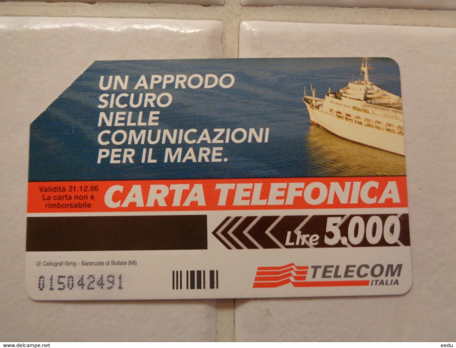 Italy Phonecard - Andere & Zonder Classificatie