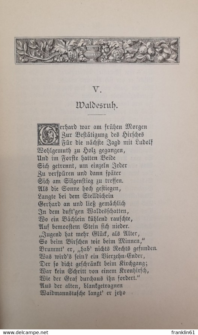 Der Wilde Jäger. Eine Waidmannsmär. - Sonstige & Ohne Zuordnung