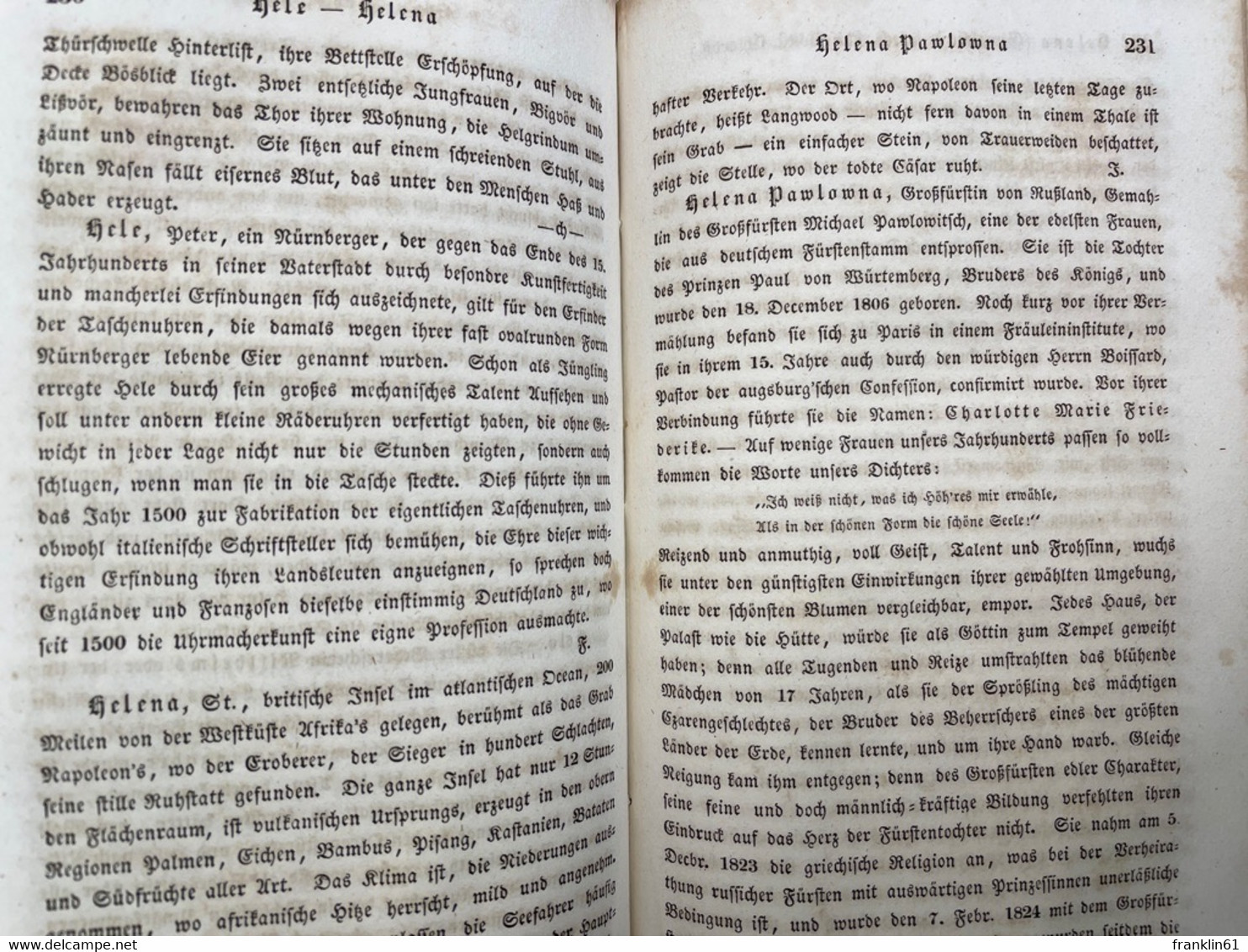 Damen-Conversations-Lexikon. 5.Band: Graubündten bis Italien (Geschichte).