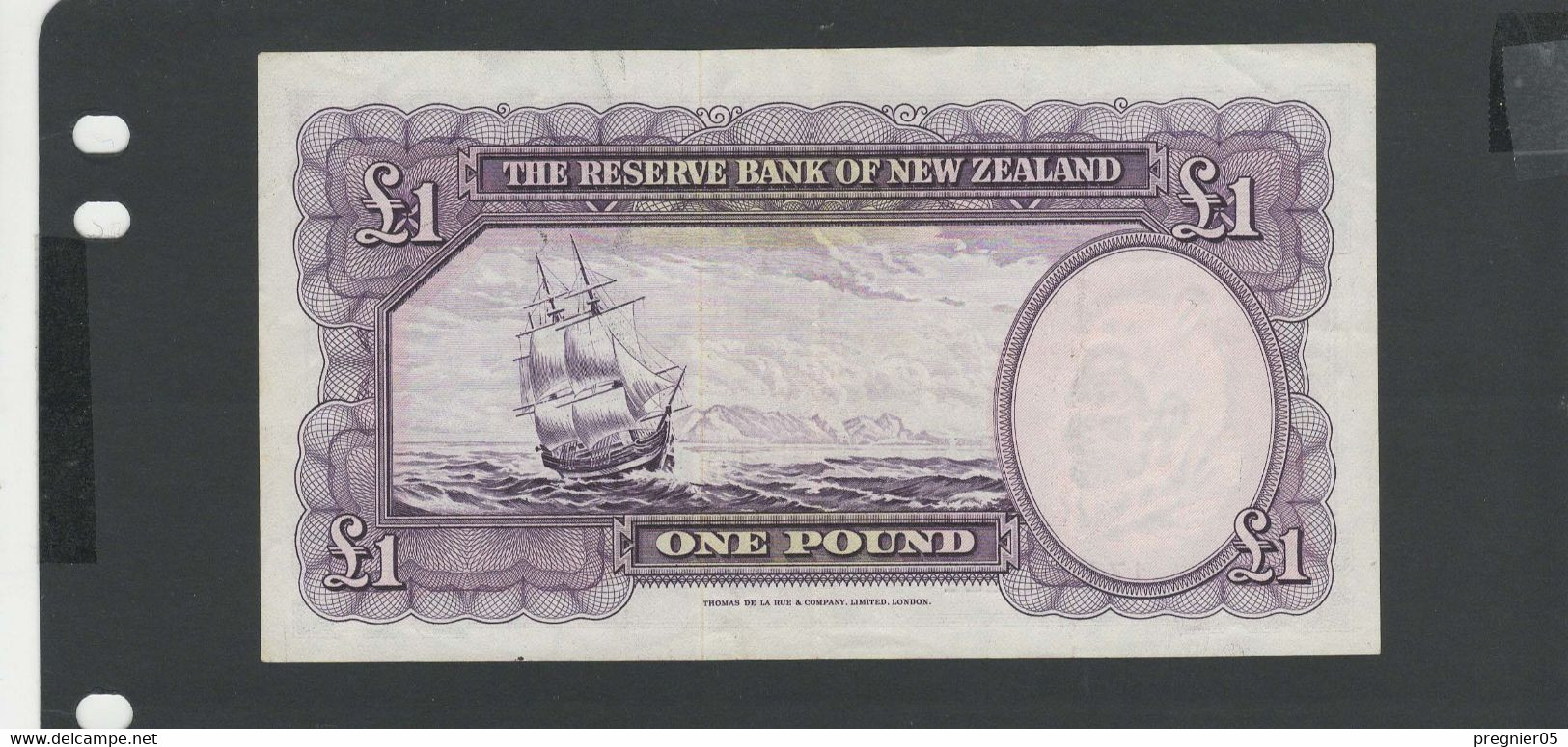 NOUVELLE ZELANDE - Billet 1 Pound 1956/60 TTB+SUPVF+XF Pick-159c - Neuseeland