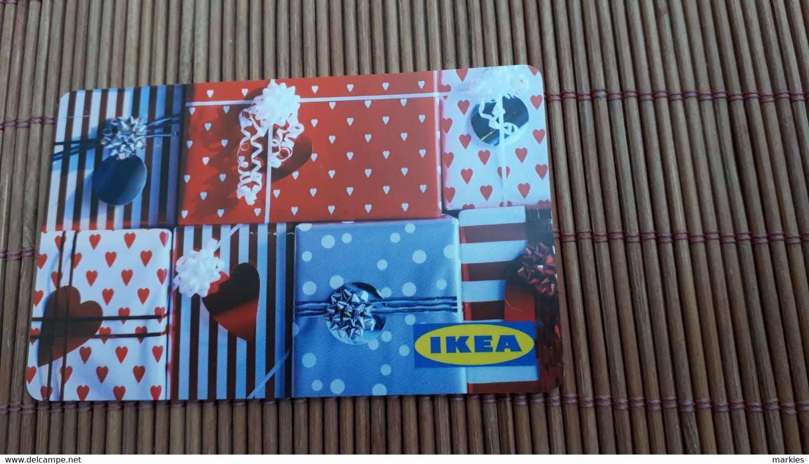 Ikea Card Belgium 2 Scans Used Rare ! - Unknown Origin
