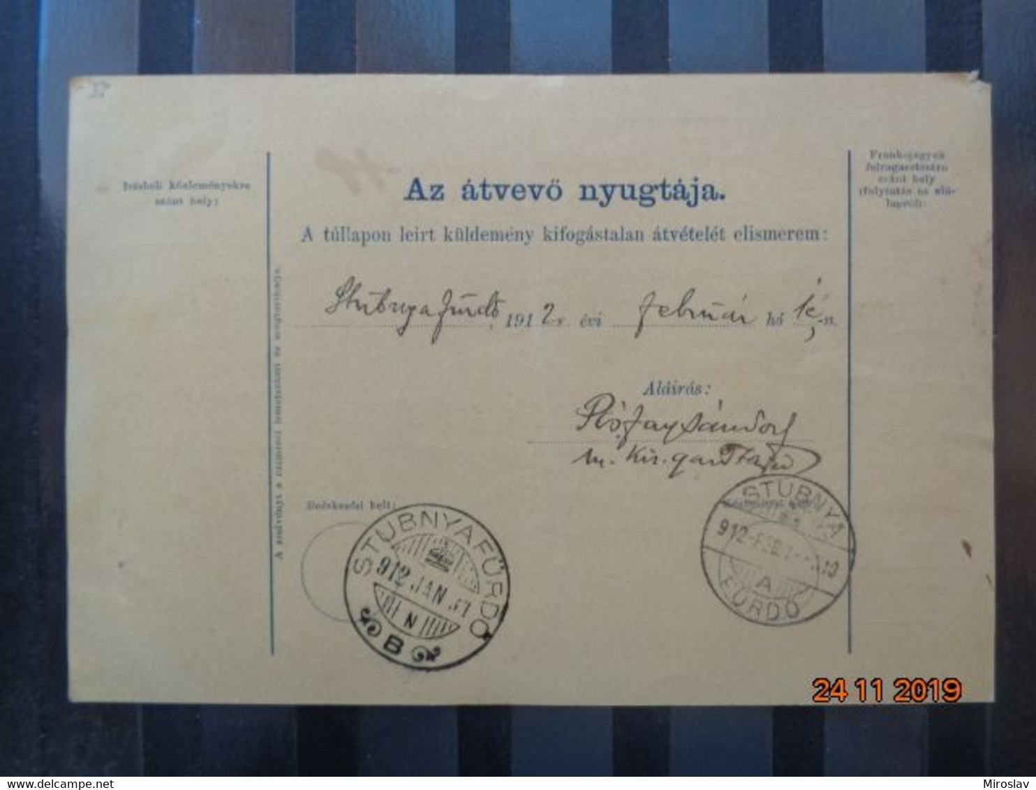 ČESKOSLOVENSKO  - SOMORJA - ŠAMORÍN - STUBNYA FURDO - TURČIANSKE TEPLICE - ...-1918 Préphilatélie