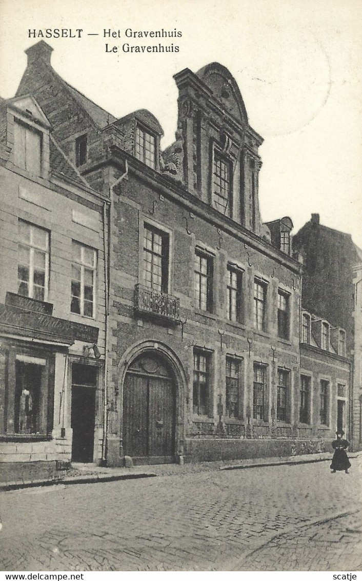 Hasselt.   -   Het Gravenhuis.   -   1920   Naar   Antwerpen - Hasselt