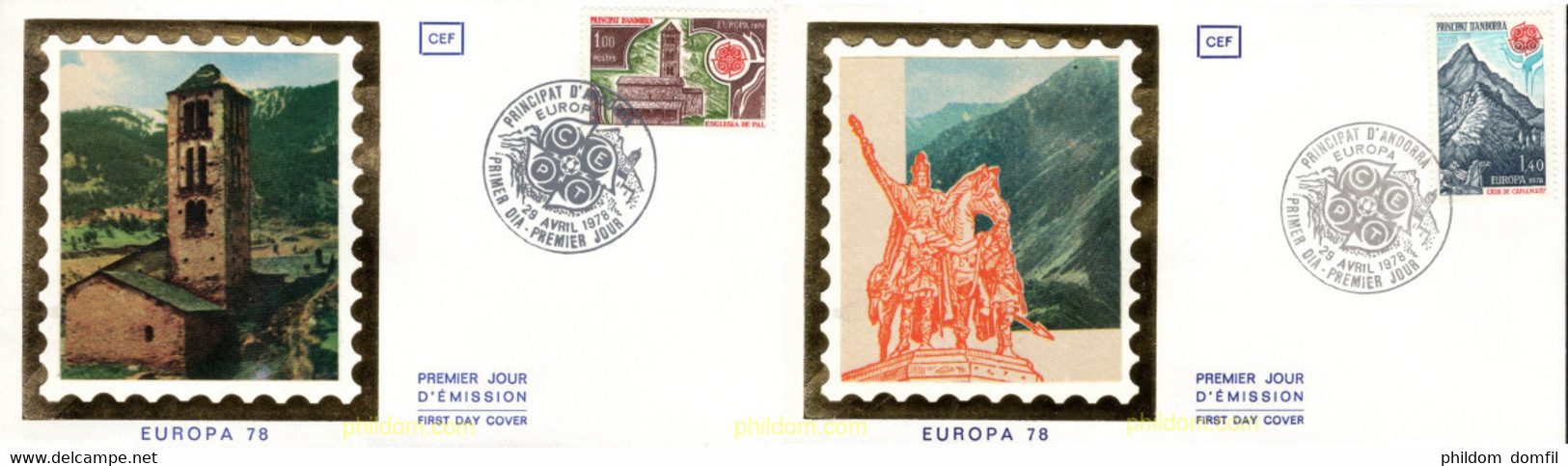 695367 MNH ANDORRA. Admón Francesa 1978 EUROPA CEPT 1976 - ARTESANIA - Verzamelingen