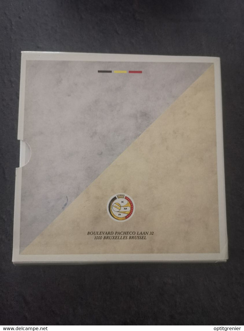 COFFRET DE RATTRAPAGE BELGIQUE BU 1982 1983 1985 1986 1987 1988 / BELGIUM SET - FDEC, BU, BE & Münzkassetten