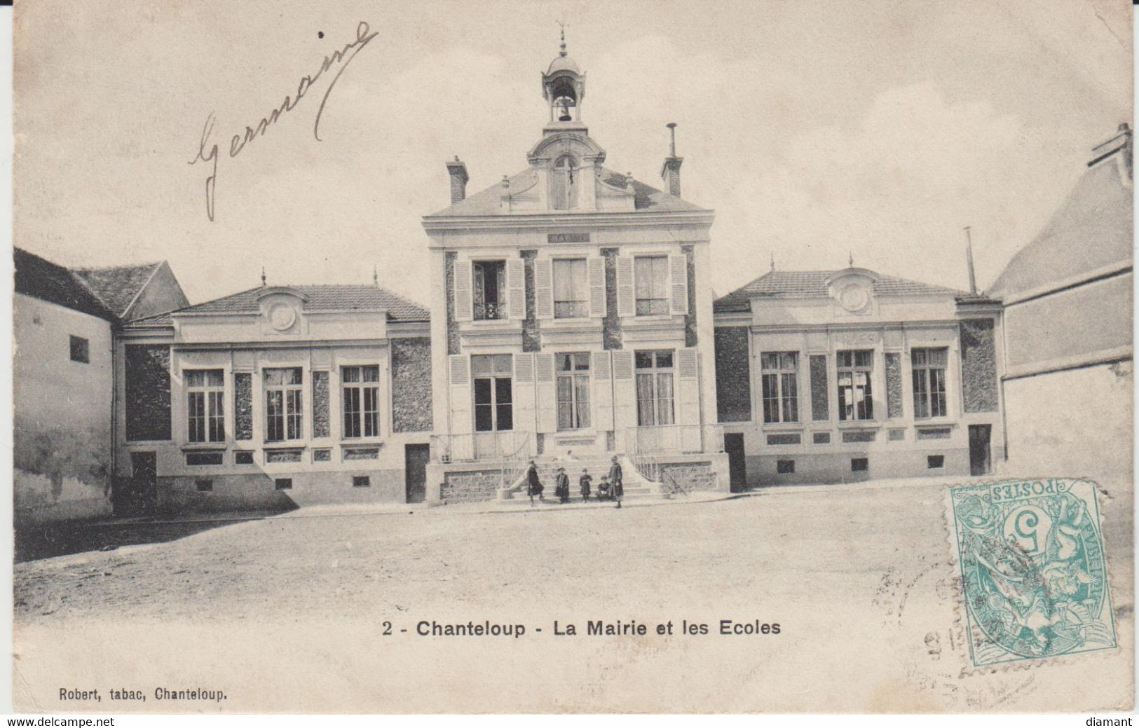 CHANTELOUP (78) - La Mairie Et Les Ecoles - Bon état - Chanteloup Les Vignes