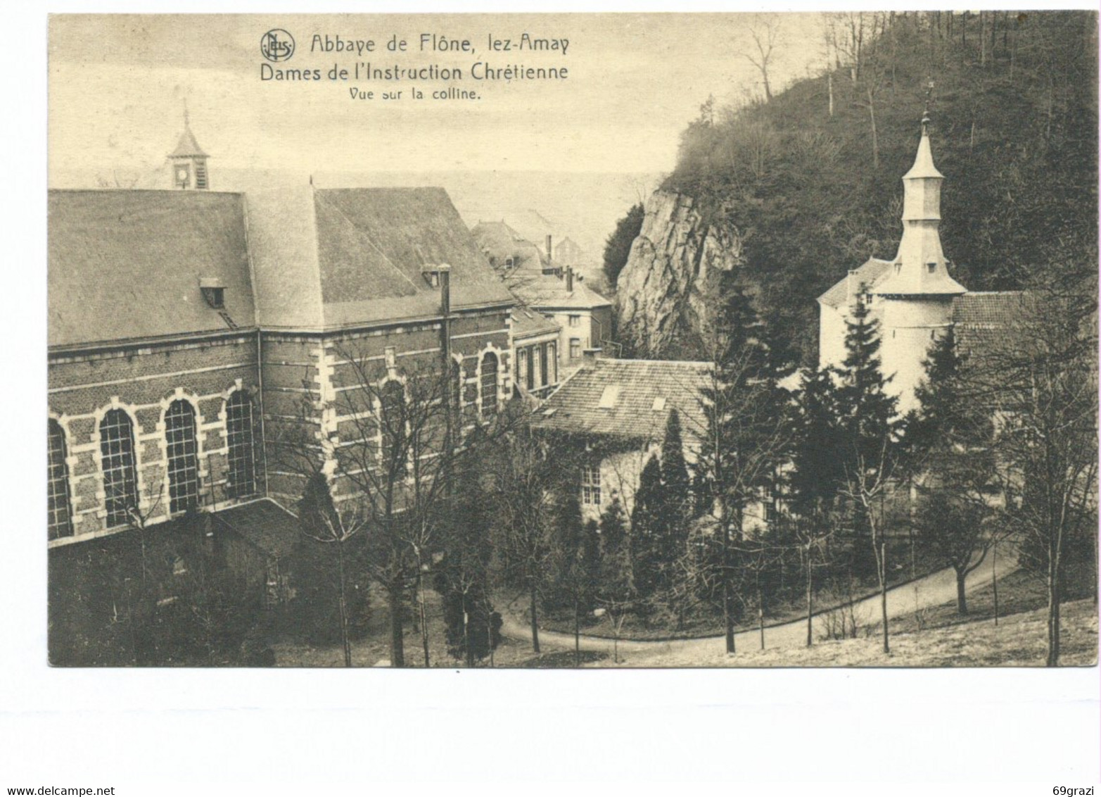 Abbaye De Flône Lez Amay Vue Sur La Colline - Amay