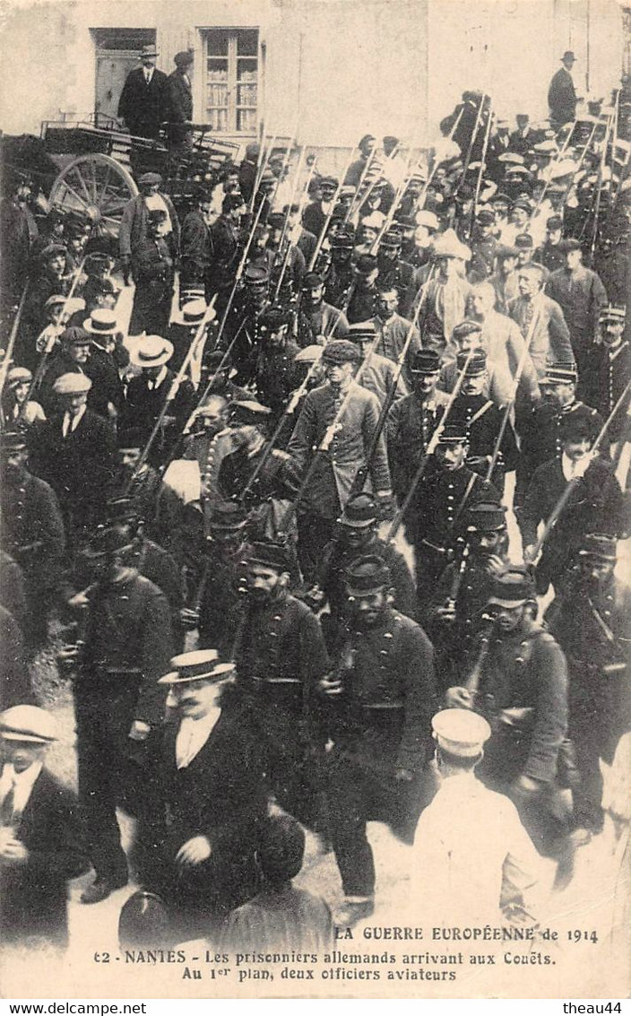 BOUGUENAIS  -  LES COUËTS  -  NANTES - La Guerre Européenne De 1914  -  Arrivée Des Prisonniers Allemands - Bouguenais