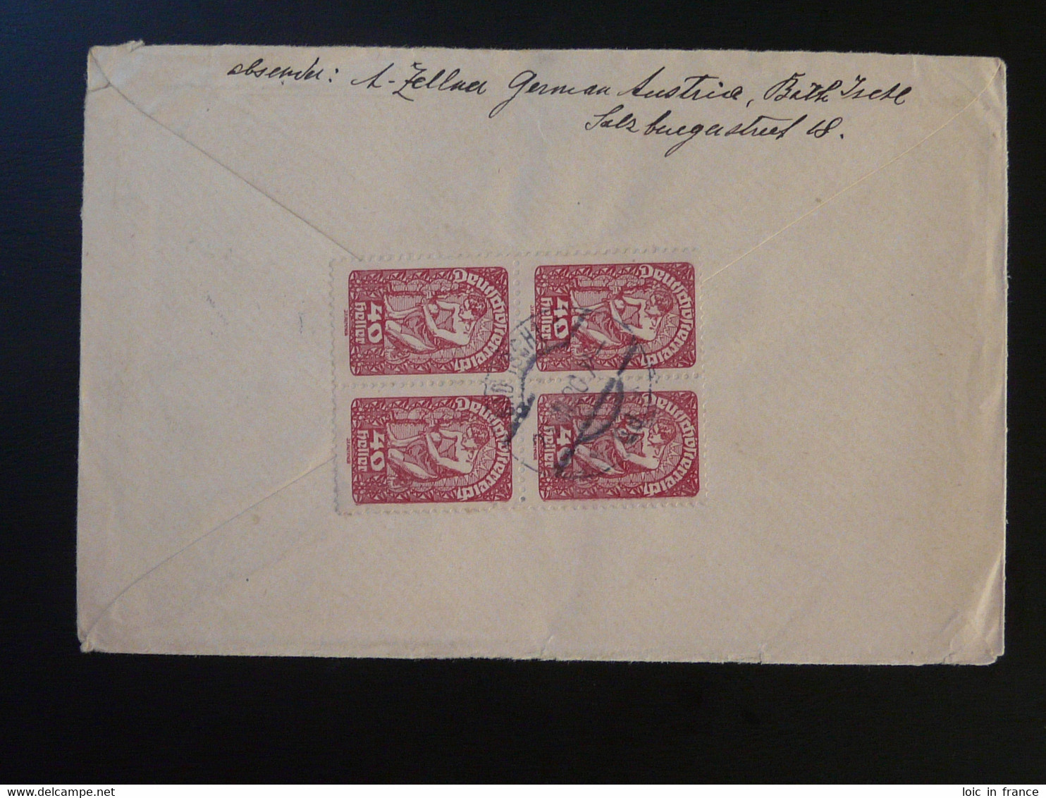 Lettre Cover Bad Ischl --> New Haven USA 1920 - Lettres & Documents