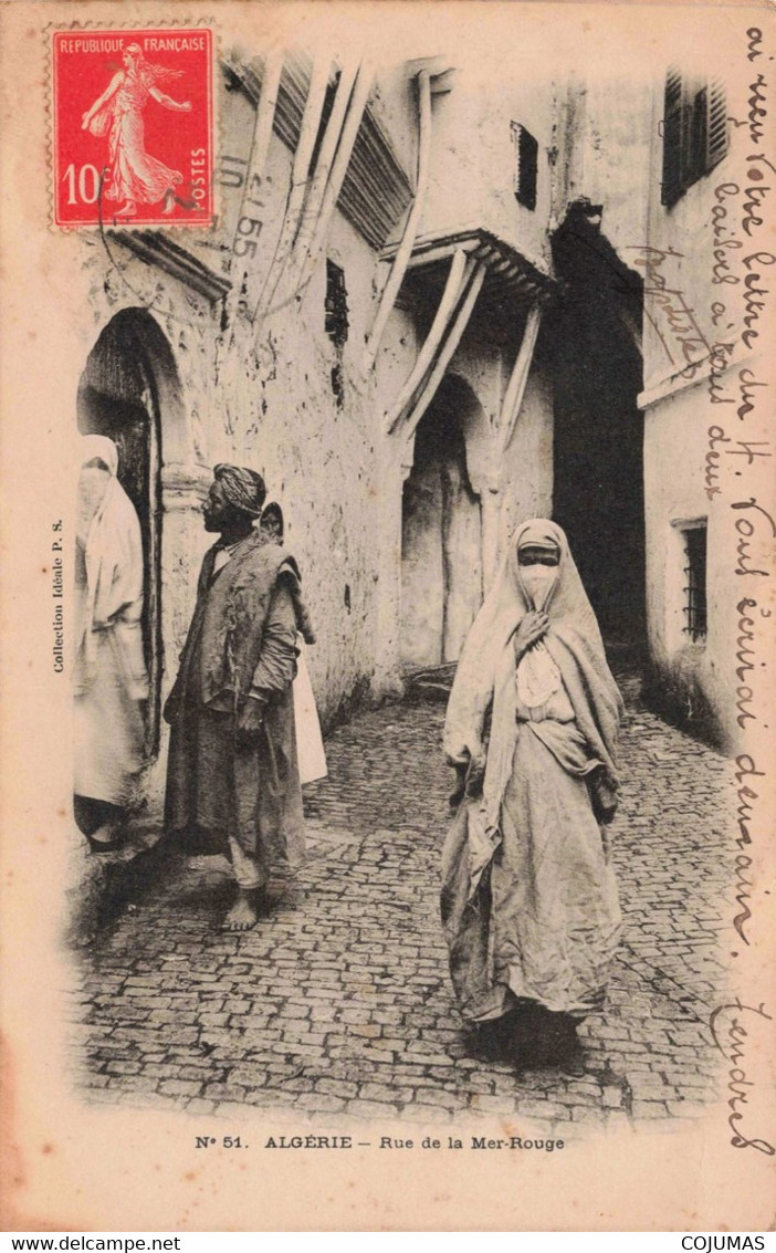 ALGERIE - S09523 - Rue De La Mer Rouge - L1 - Femmes