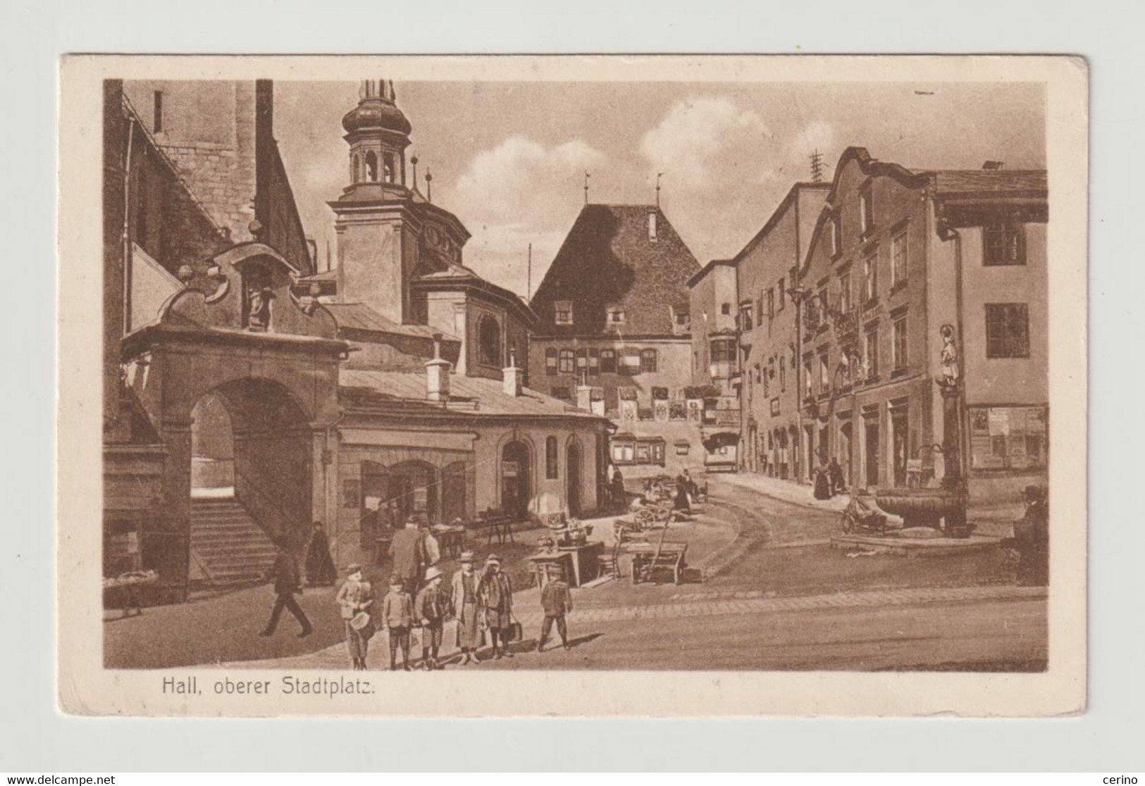 HALL:  OBERER  STADTPLATZ  -  KLEINFORMAT - Hall In Tirol