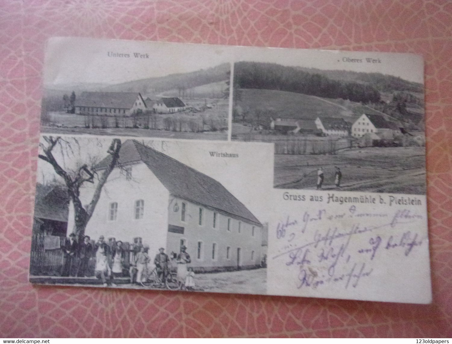 ♥️  ALLEMAGNE GRUSS AUS HAGENMUHLE PLEISTEIN PLEYSTEIN - Neustadt (Weinstr.)