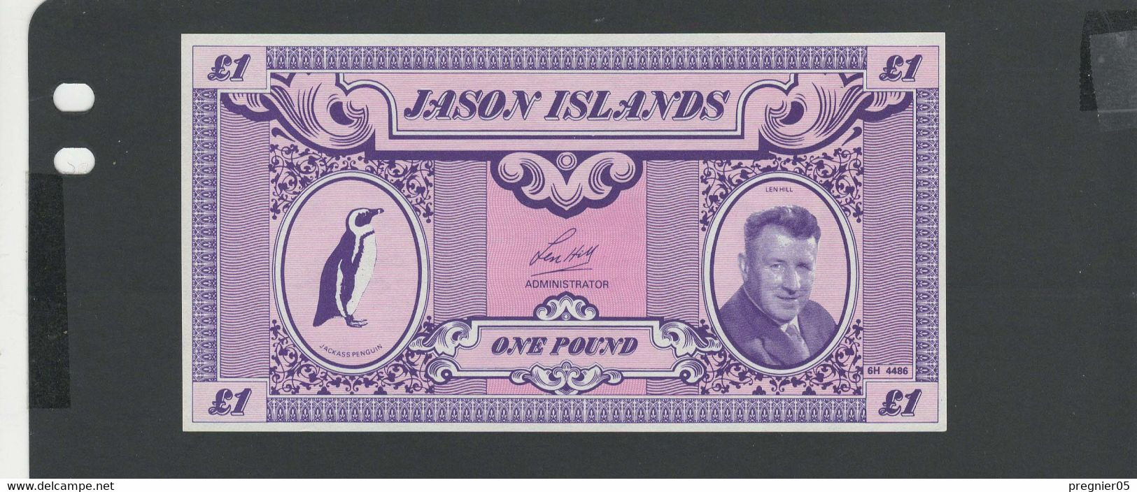 FALKLAND - JASON - Billet 1 Livre 1978 NEUF/UNC - Falklandeilanden