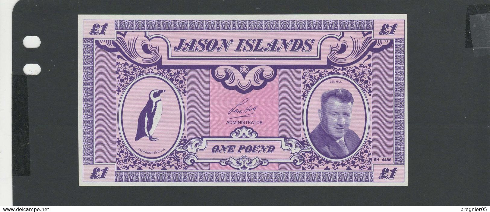 FALKLAND - JASON - Billet 1 Livre 1978 NEUF/UNC - Isole Falkland