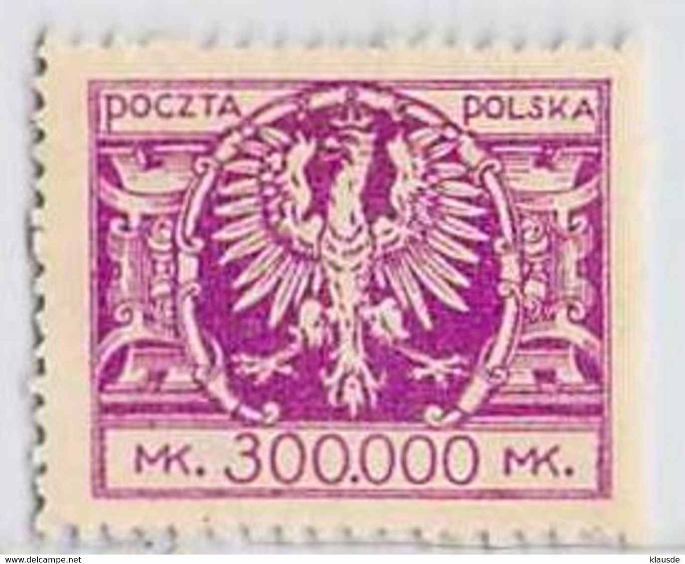 MiNr.197 X Polen - Ongebruikt