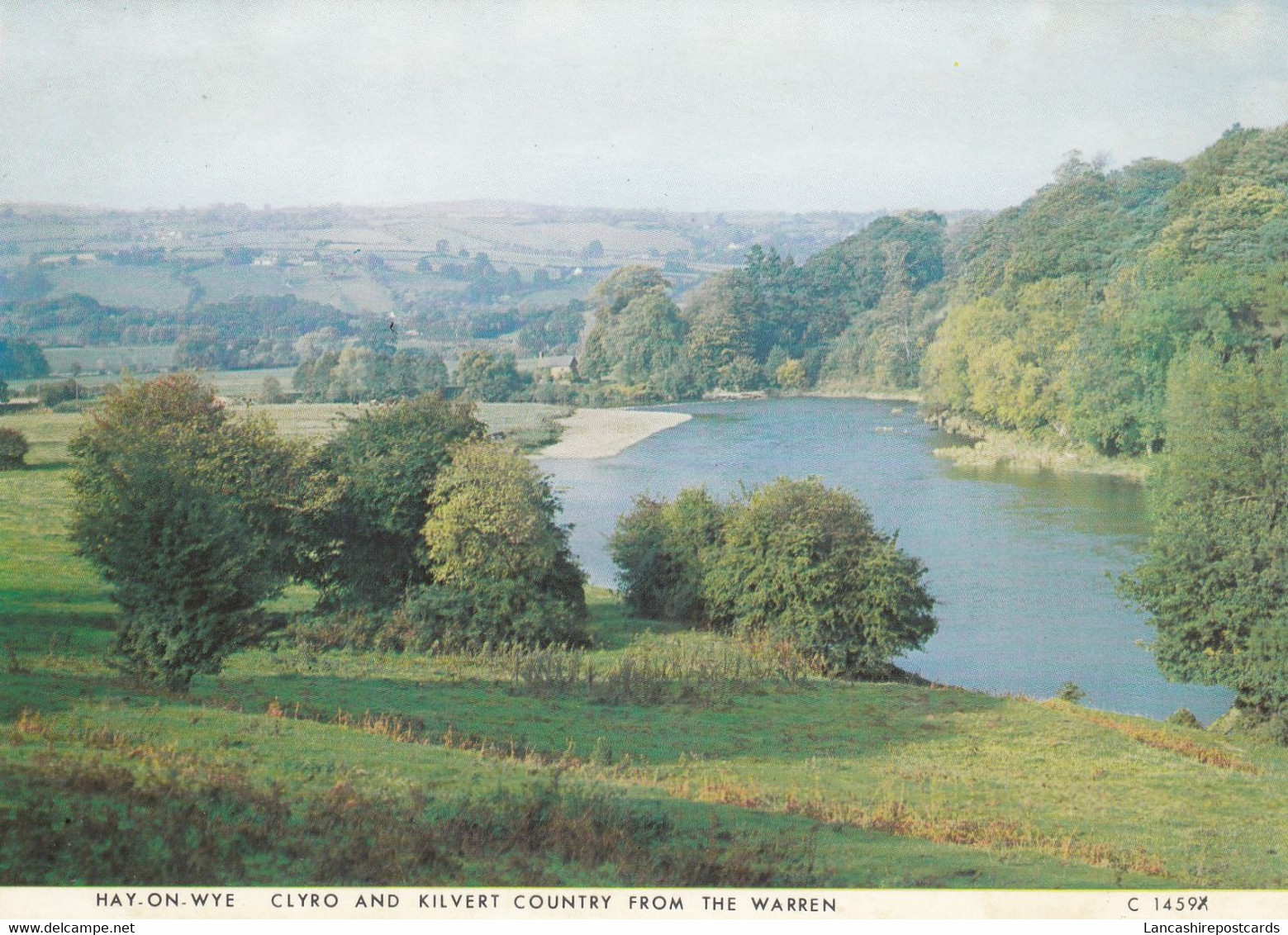 Postcard Hay On Wye My Ref B26126 - Breconshire