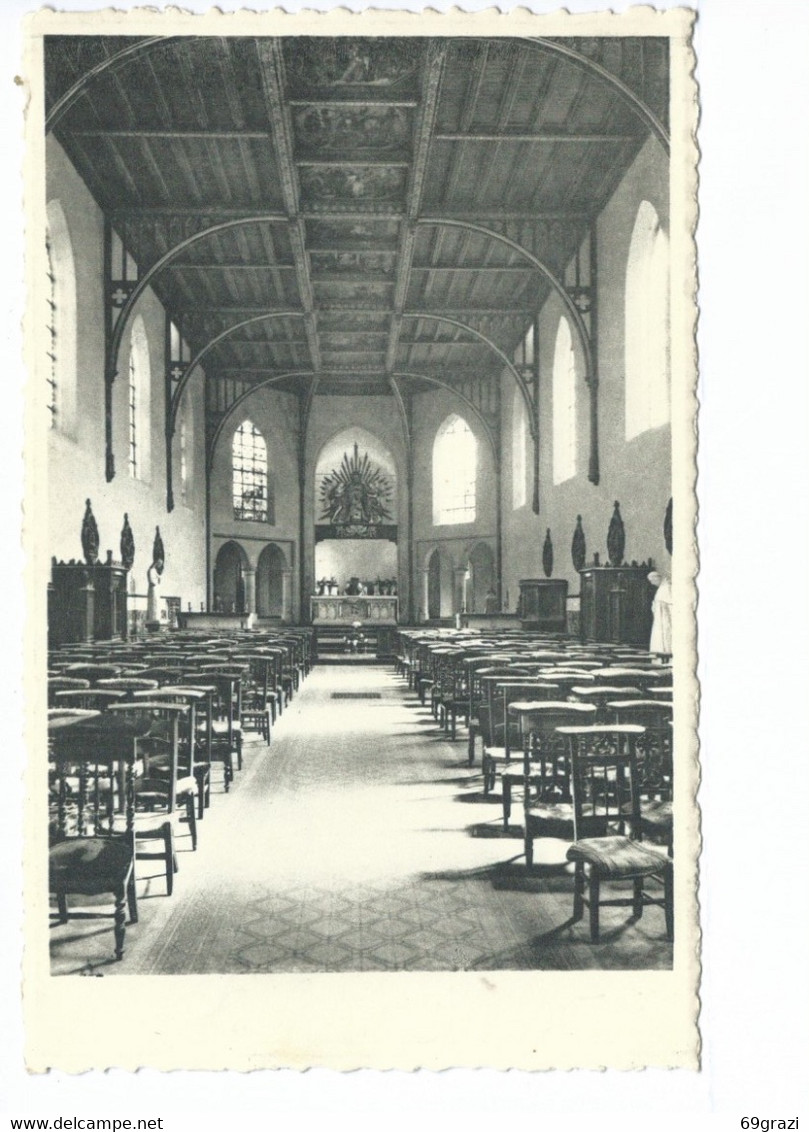 La Sarte Huy Couvent Des Dominicains Intérieur De L'Eglise ( Carte Ayant Voyagé ) - Huy