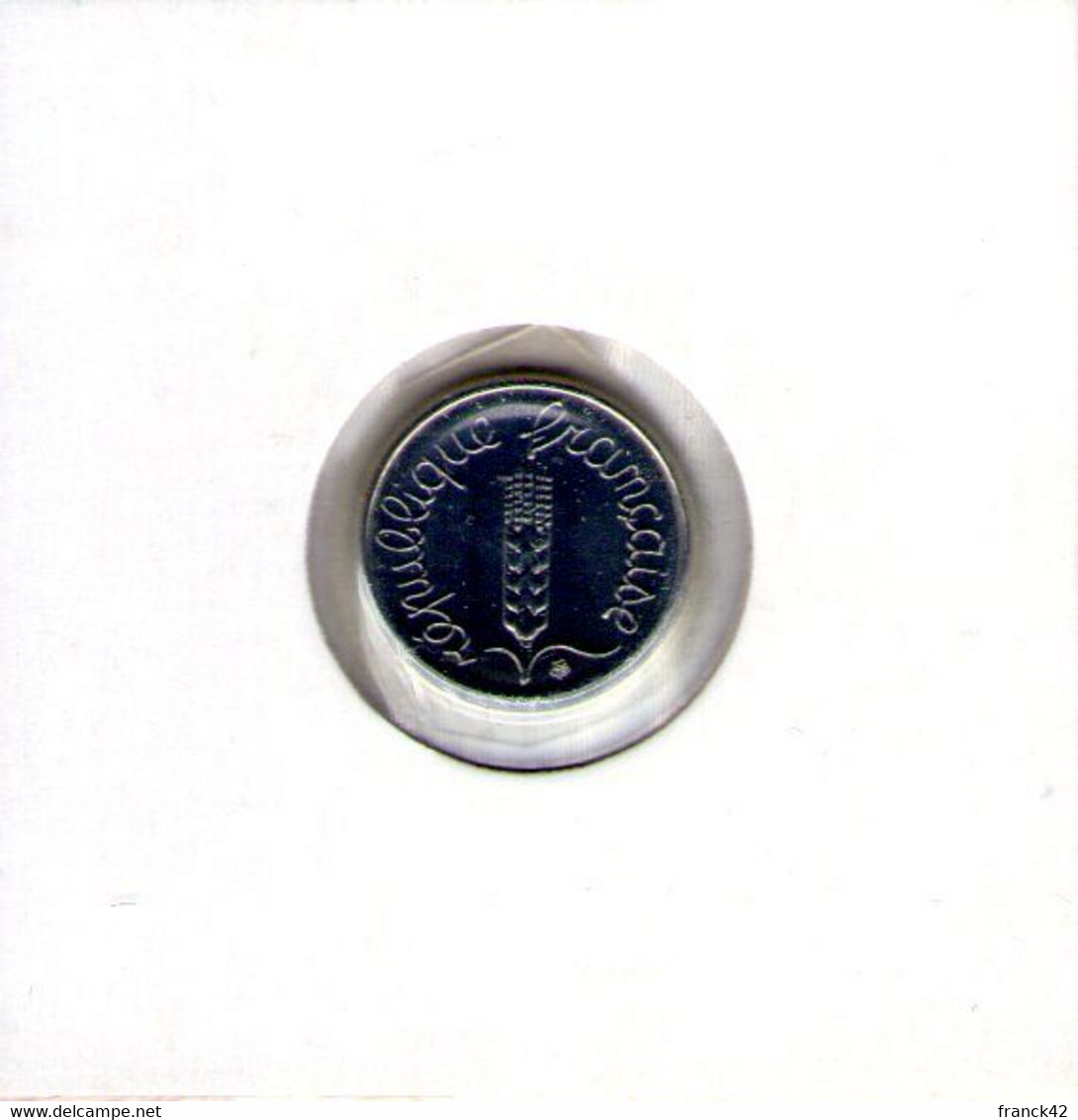 France. 1 Centime épi 1983 - 1 Centime