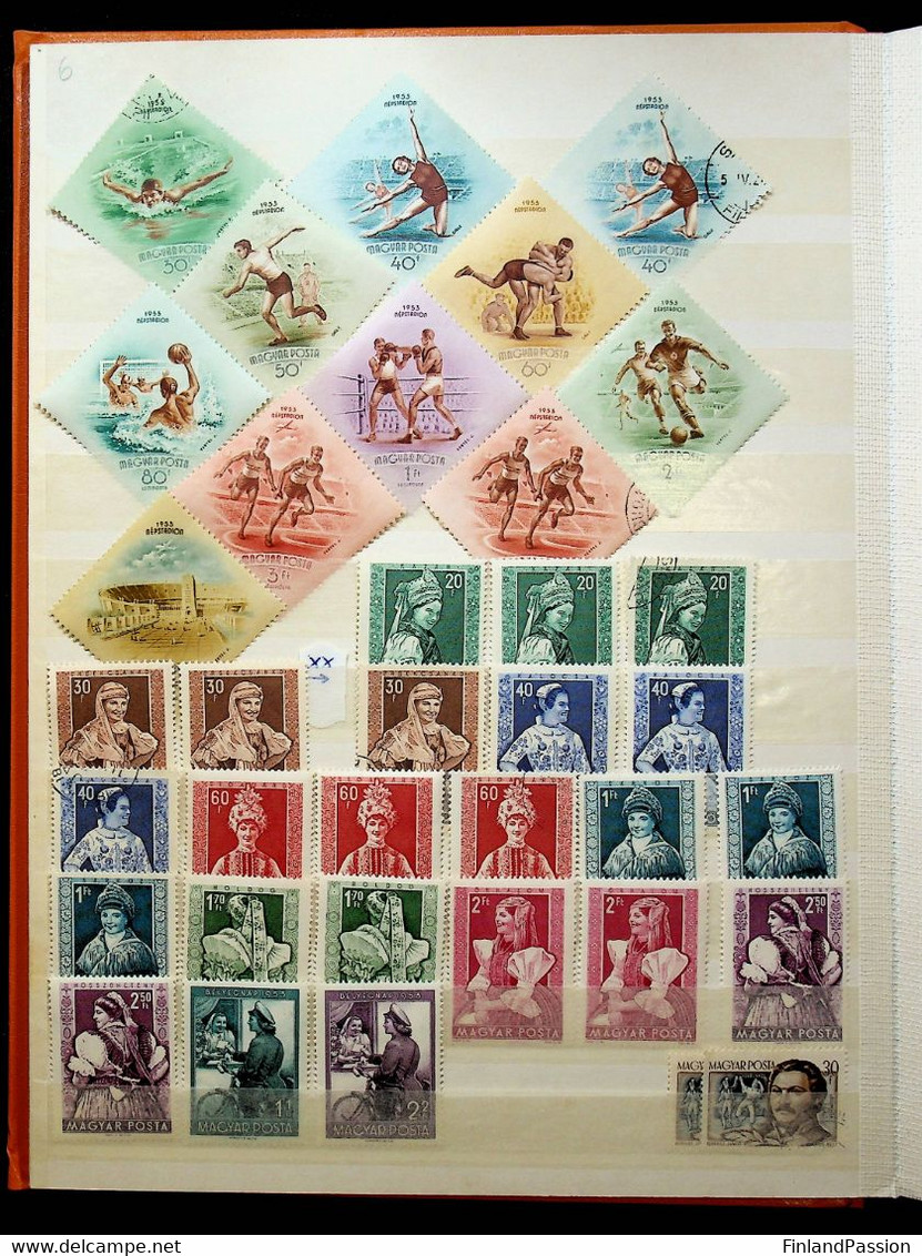 Hungary from 1951: a very nice collection, first 20 years almost complete with superb pieces