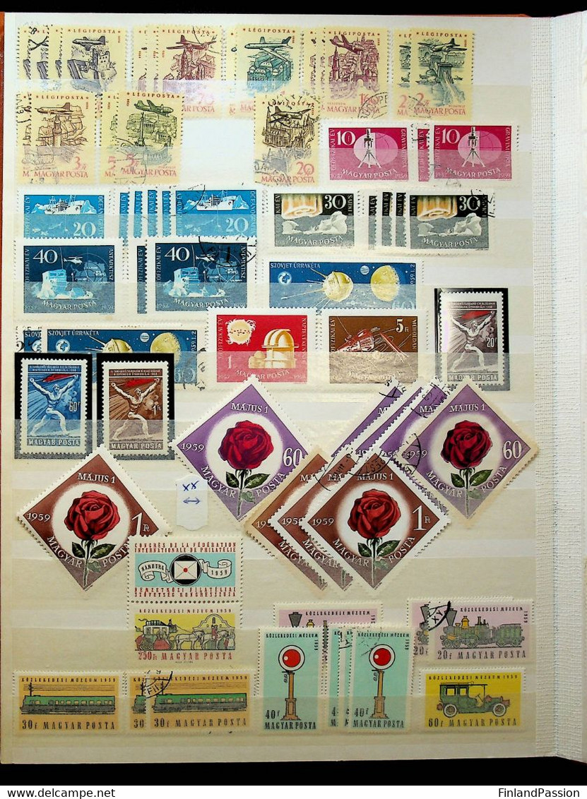 Hungary from 1951: a very nice collection, first 20 years almost complete with superb pieces