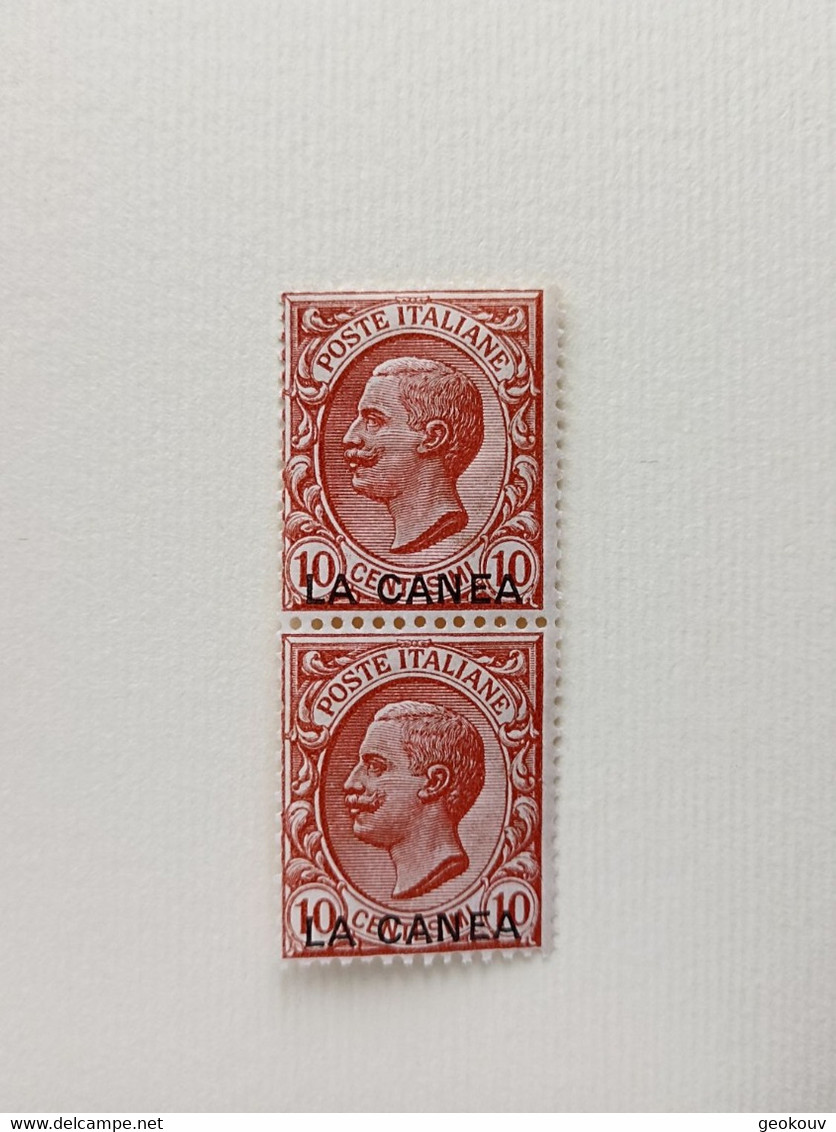 ITALY LEVANT IN CRETE "LA CANEA" 1907 MNH** - La Canea