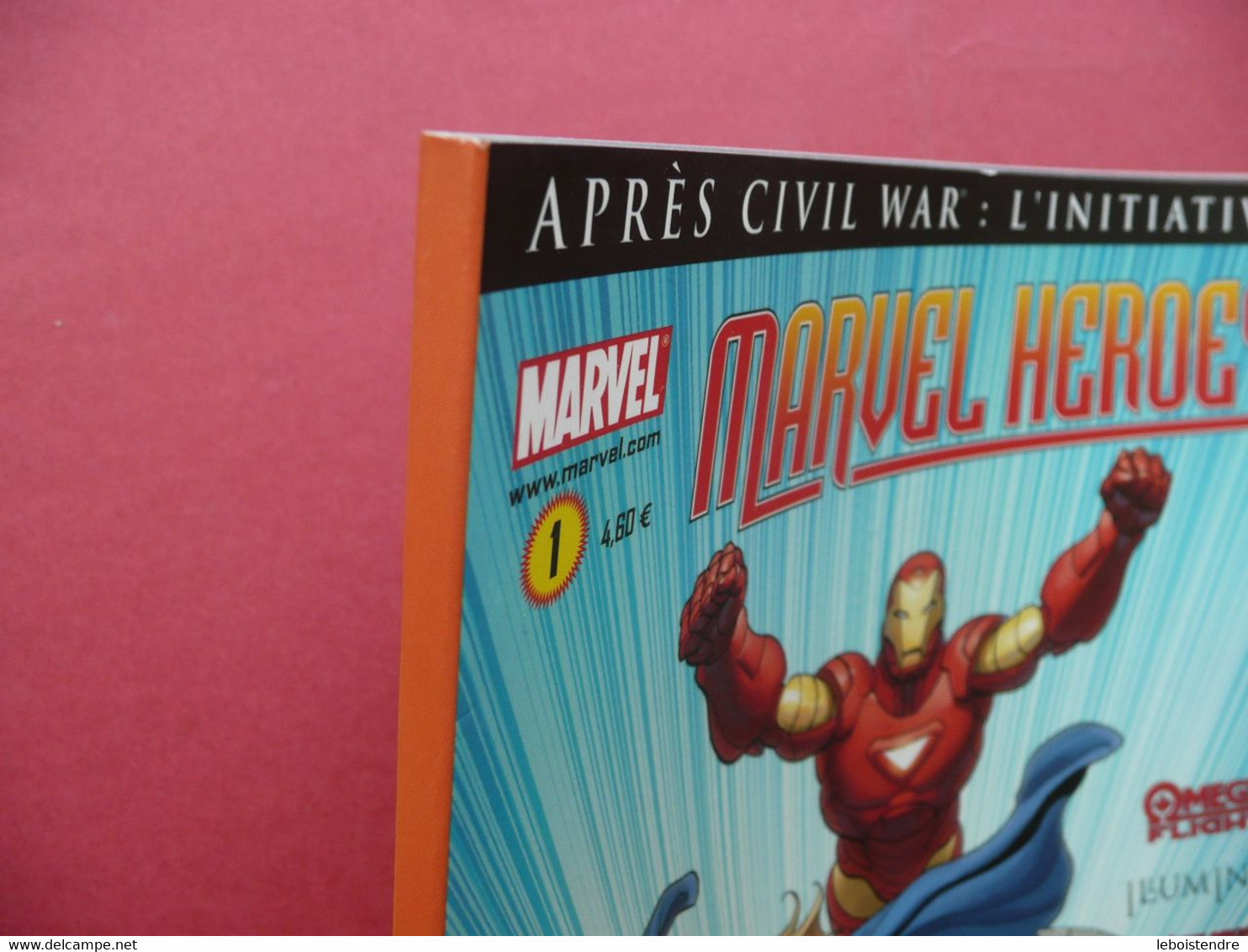 MARVEL HEROES N 1 NOVEMBRE 2007 APRES CIVIL WAR L INITIATIVE MEGA FLIGHT ILLUMINATI AVENGERS MARVEL COMICS PANINI FRANCE - Marvel France