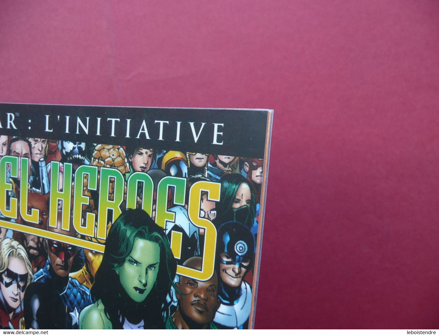 MARVEL HEROES N 2 DECEMBRE 2007 APRES CIVIL WAR L INITIATIVE MEGA FLIGHT ILLUMINATI AVENGERS MARVEL COMICS PANINI FRANCE