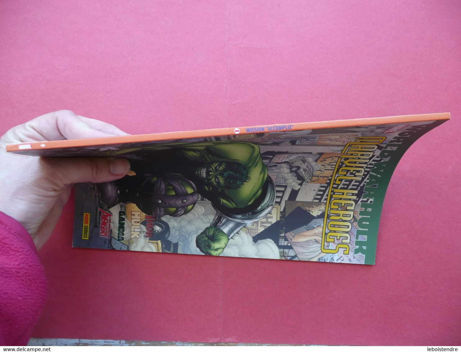 MARVEL HEROES N 9 JUILLET 2008 WORLD WAR HULK THOR GAMMA CORP THE MIGHTY  AVENGERS MARVEL COMICS PANINI FRANCE - Marvel France