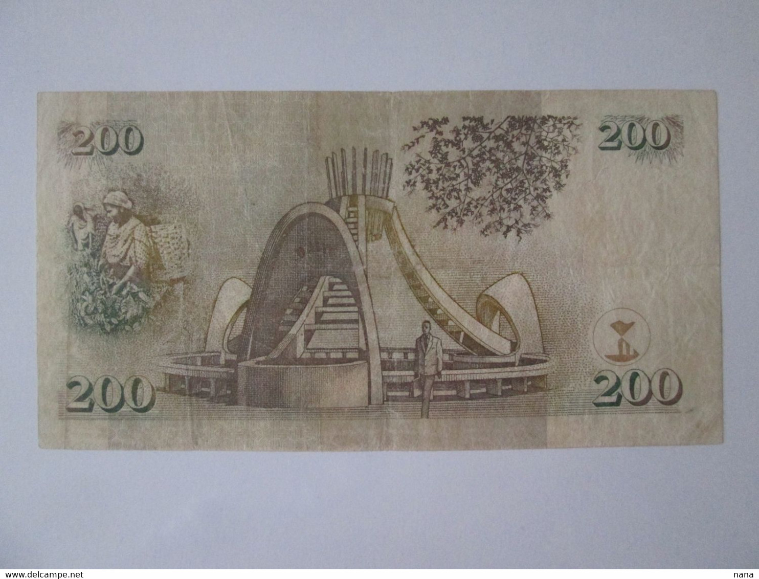 Kenya 200 Shilingi 1996 Banknote,see Pictures - Kenia