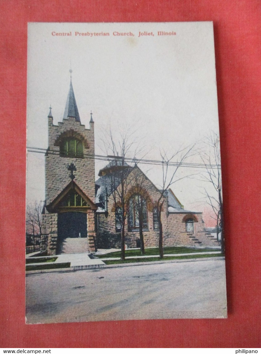 Central Presbyterian Church.  Joliet - Illinois > Joliet    Ref 5925 - Joliet