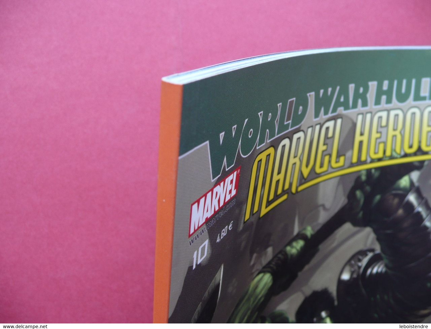 MARVEL HEROES N 10 AOUT 2008 WORLD WAR HULK THOR ILLUMINATI AVENGERS THE INITIATIVE MARVEL COMICS PANINI FRANCE - Marvel France