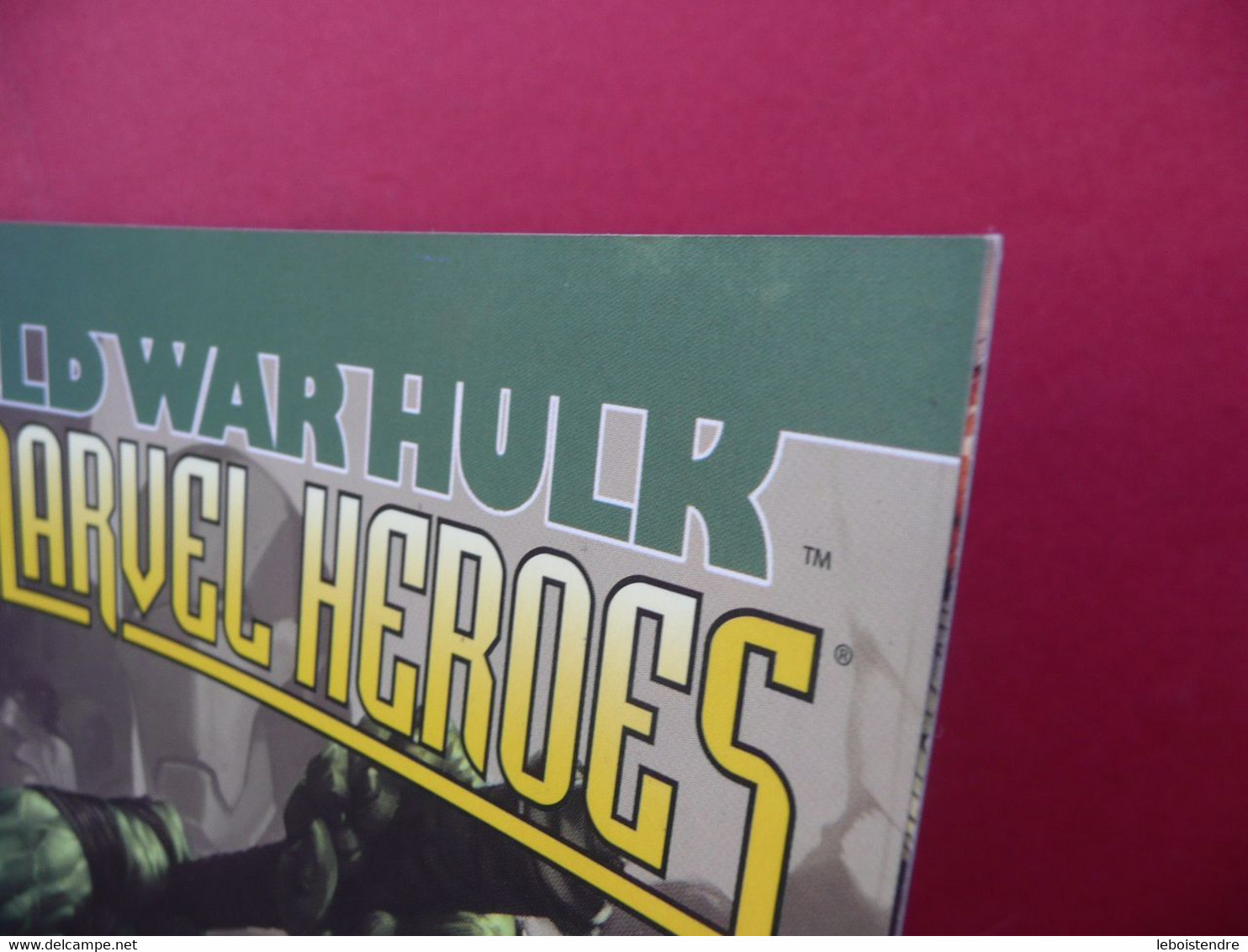 MARVEL HEROES N 10 AOUT 2008 WORLD WAR HULK THOR ILLUMINATI AVENGERS THE INITIATIVE MARVEL COMICS PANINI FRANCE