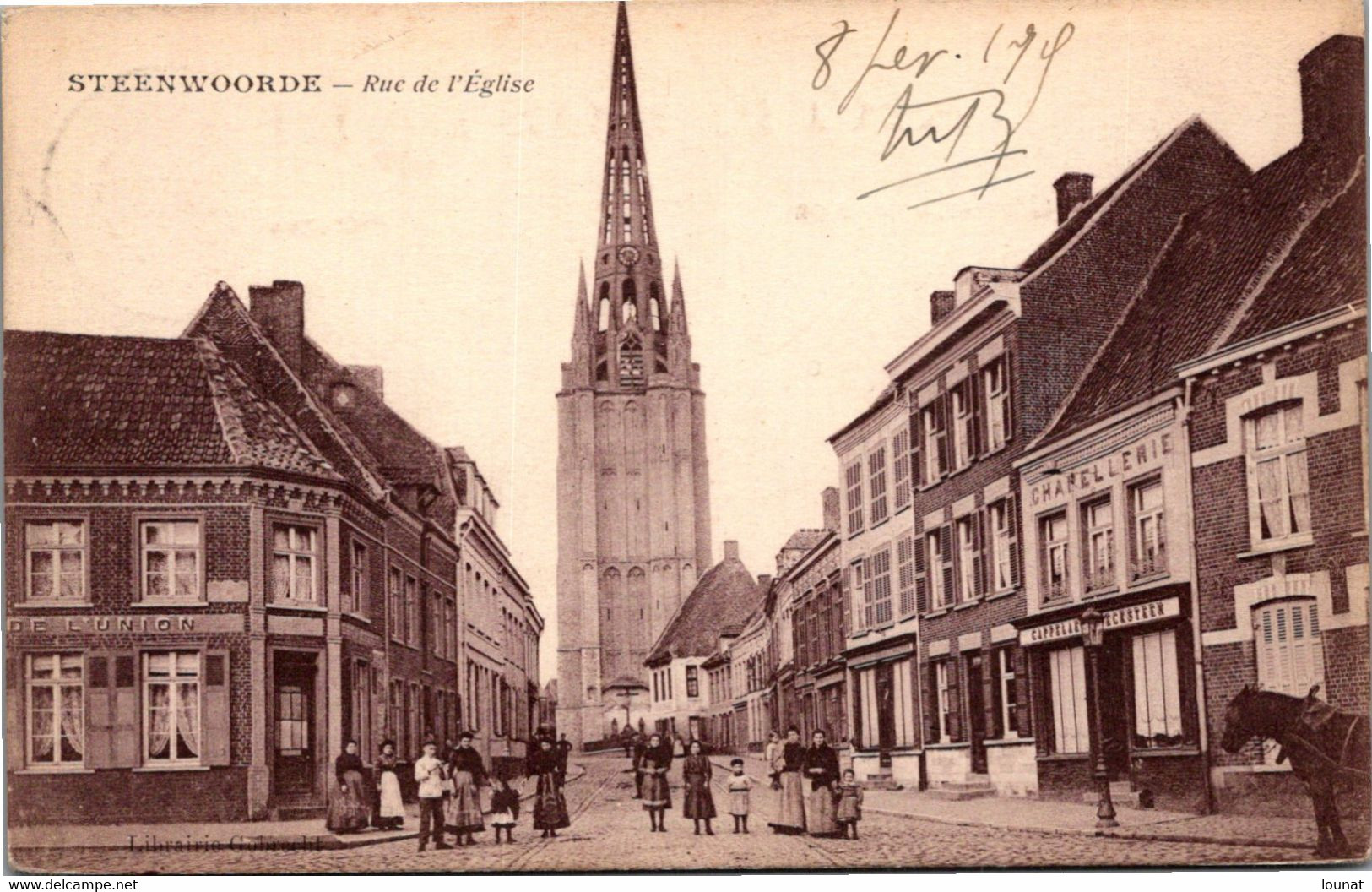 59 STEENVOORDE - Rue De L'église - Steenvoorde