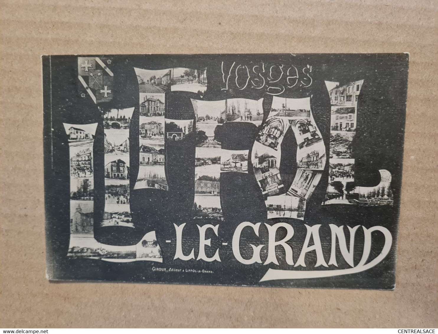 Carte  LIFFOL LE GRAND  Multivue - Liffol Le Grand