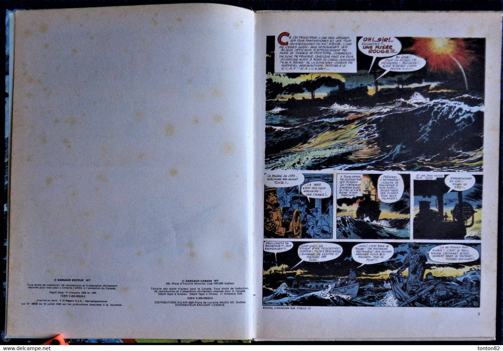 Charlier / Jijé - Tanguy Et Laverdure - Les Vampires Attaquent La Nuit - Dargaud - ( 1980 ) . - Tanguy Et Laverdure