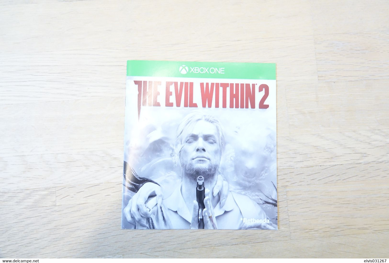 MICROSOFT XBOX ONE : MANUAL : THE EVIL WITHIN 2 - Littérature & Notices